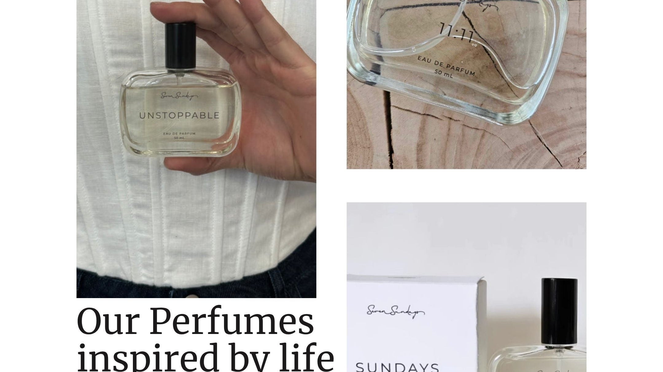 Perfumes Inspired by Life | The Story Behind Seven Sundays Fragrances