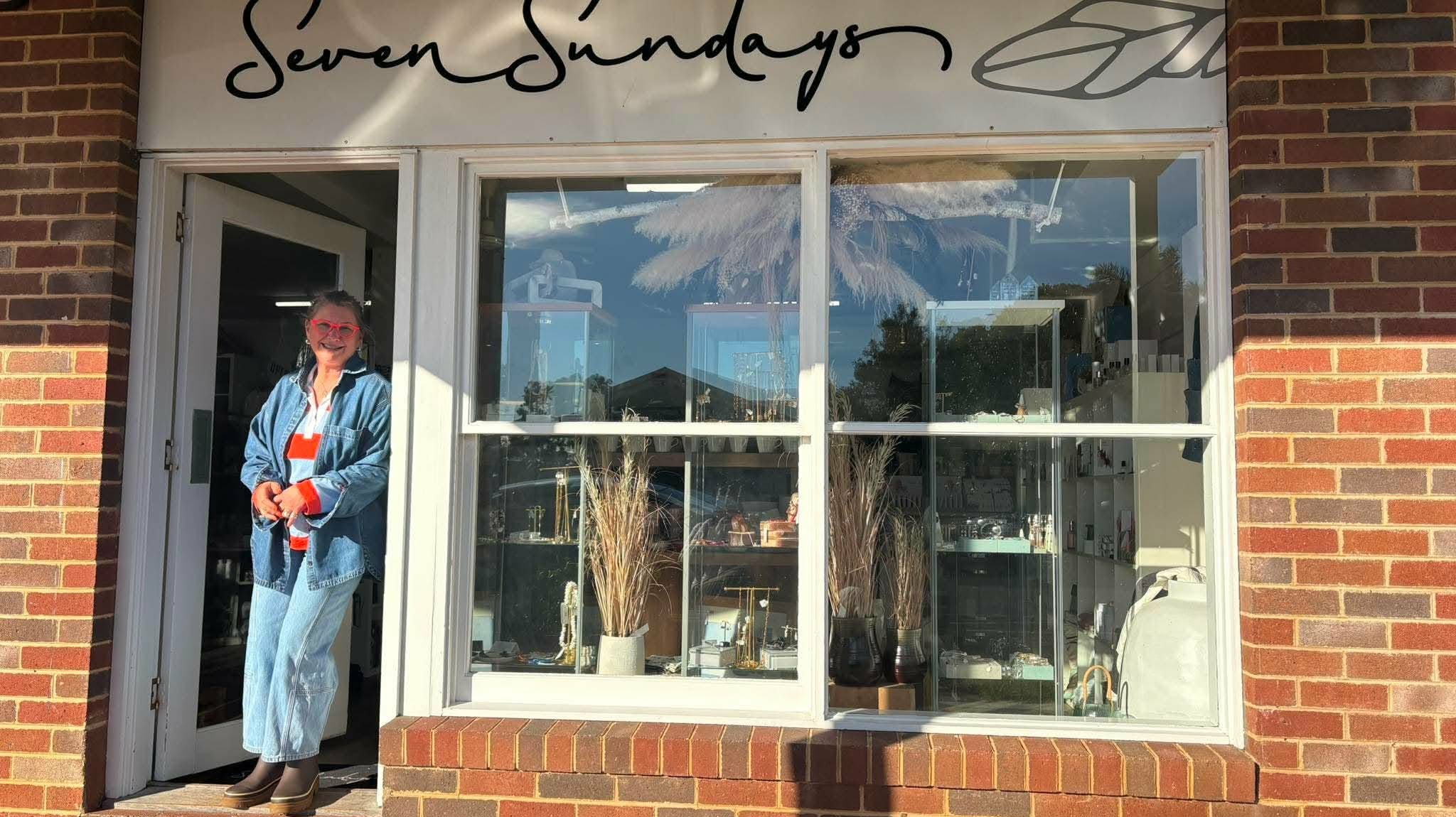 Lea is the heart of our little Seven Sundays Co store in Metung