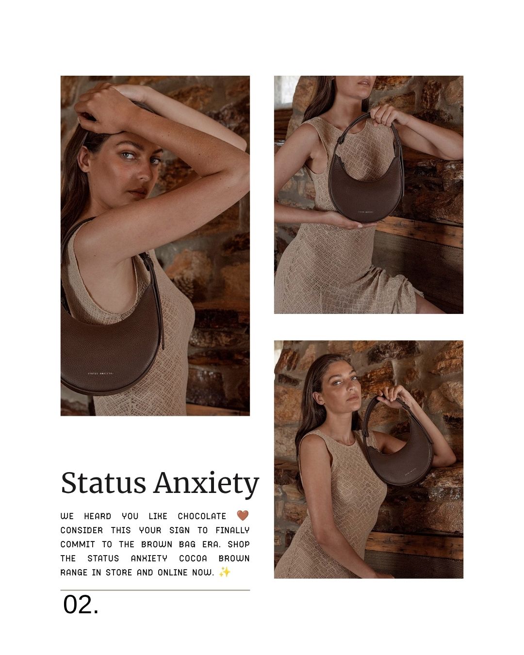 Why We Love Status Anxiety Handbags at Seven Sundays Co