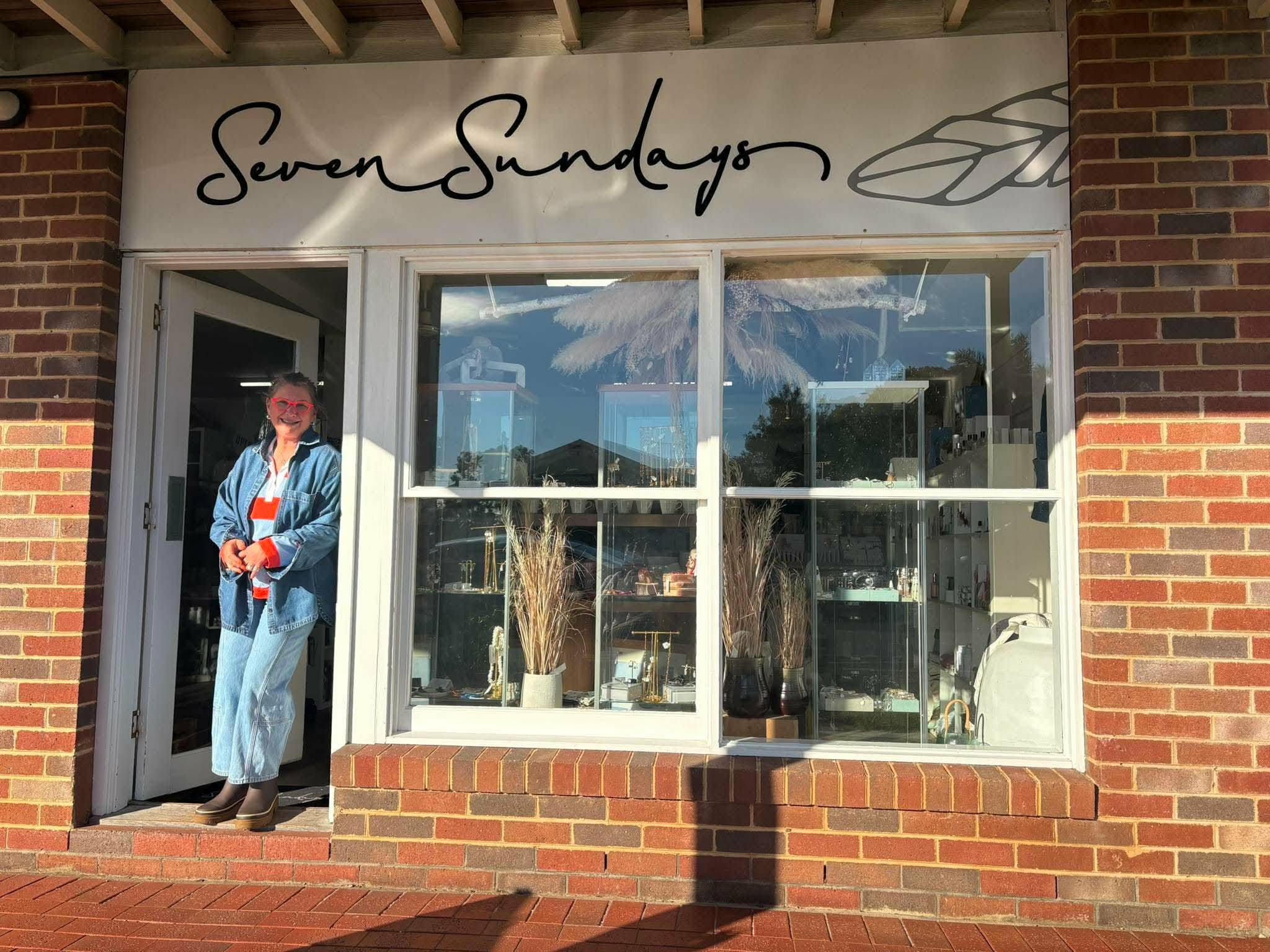 Lea is the heart of our little Seven Sundays Co store in Metung
