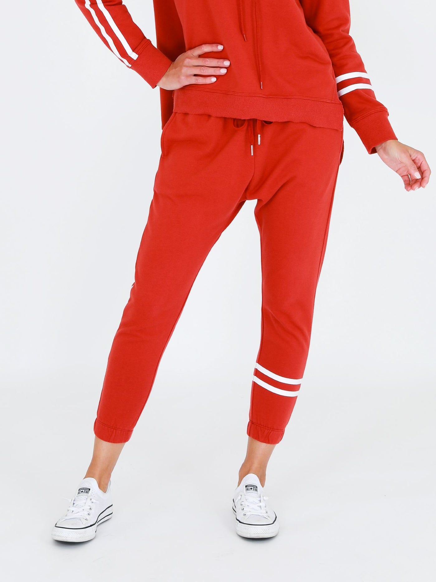 Charlise Two-Stripes Sweatpants
LAVA