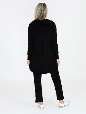 Charlie Sweatshirt Hooded Jacket Limited BLACK