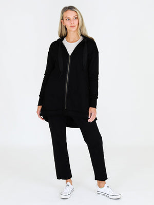 Charlie Sweatshirt Hooded Jacket Limited BLACK