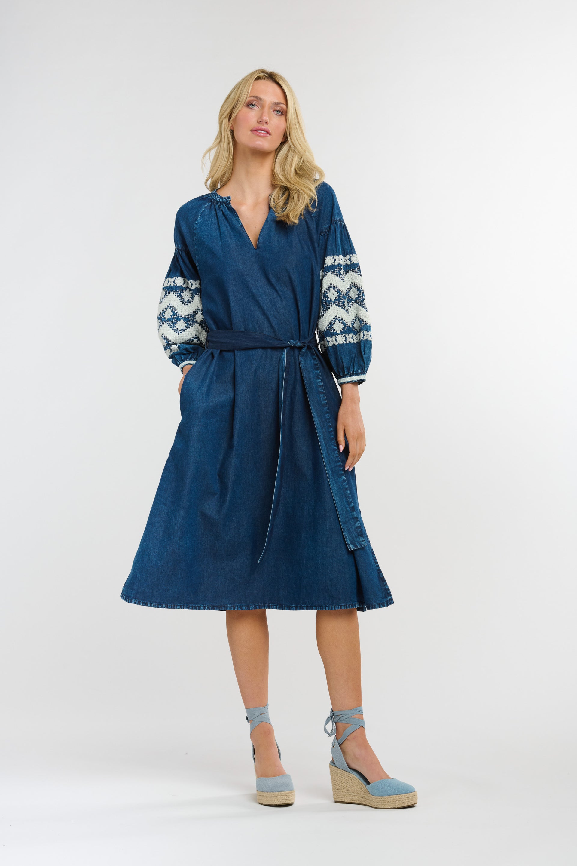 Amara Denim Dress