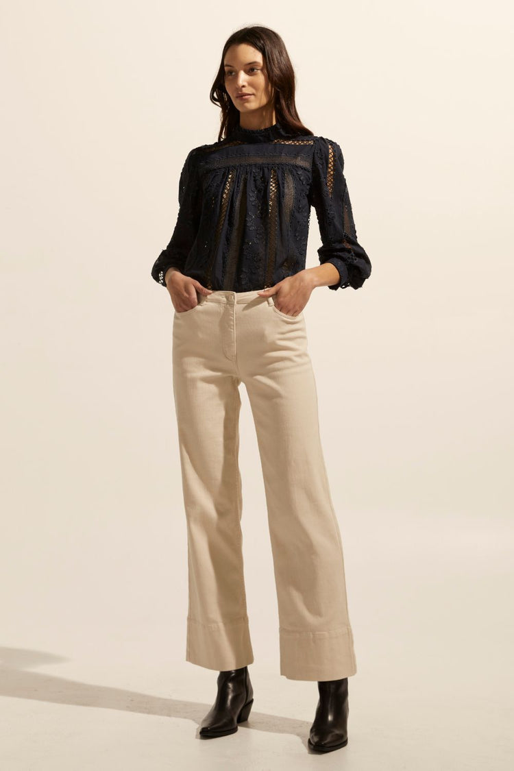 Glimpse Top in Indigo Glimpse Top in Indigo