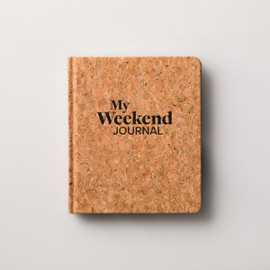 My Weekend Journal CORK COVER with Gold Fleck (PREORDER DEC 13 PENDING DELIVERY FROM PRINTERS)