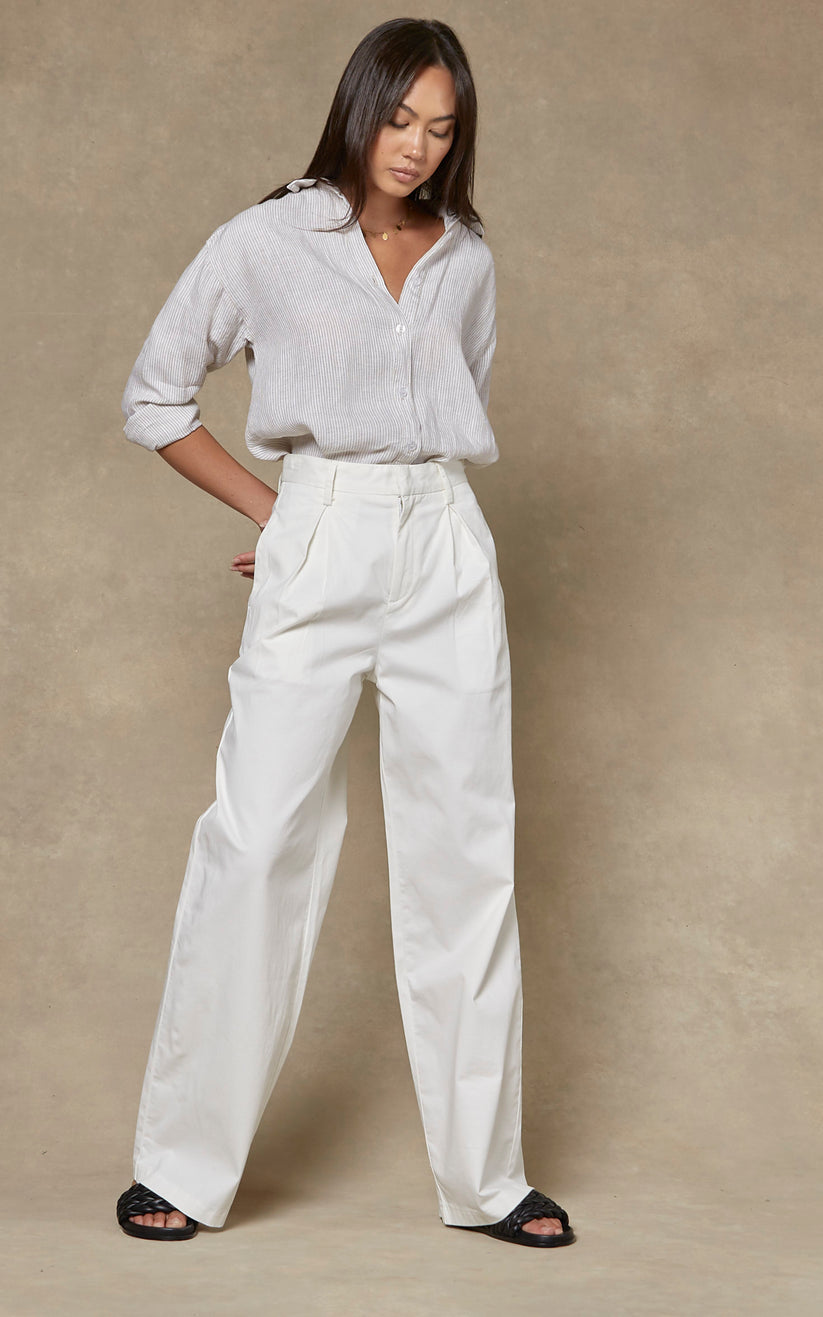 Maya Ivory Wide 
Leg Pants