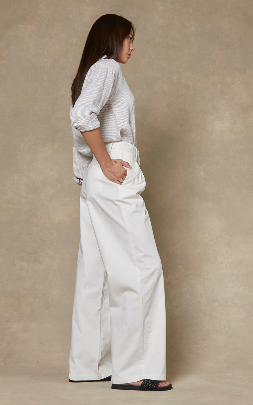 Maya Ivory Wide 
Leg Pants