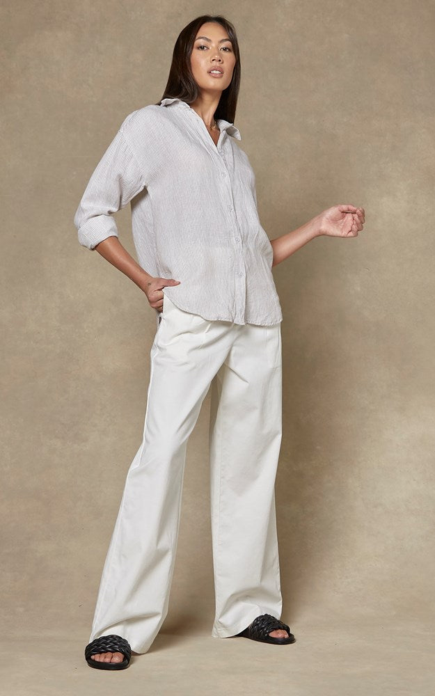 Tilbury Srtipe Shirt Oatmeal