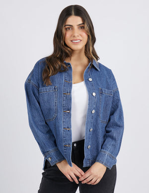 Joelle Denim Jacket DARK BLUE WASH