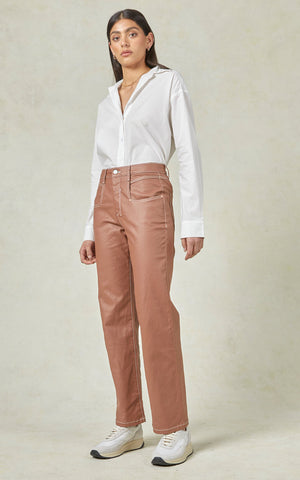Betzy Coated COPPER Jeans