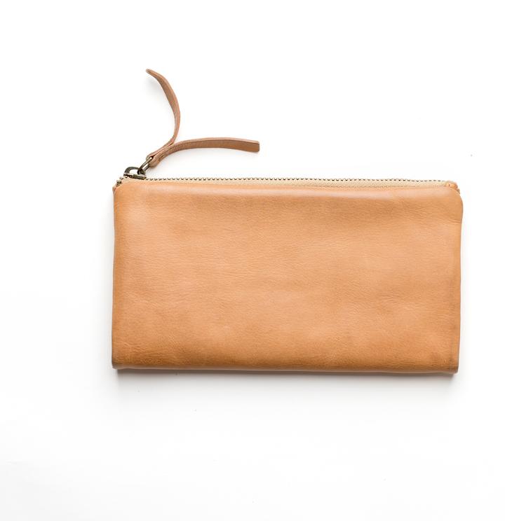 Large Capri Wallet TAN