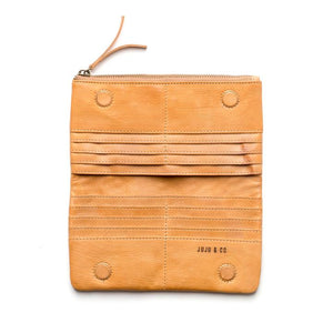 Large Capri Wallet TAN