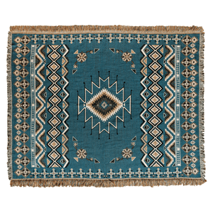 LET IT BE WOVEN PICNIC RUG/THROW LARGE 170X200CM