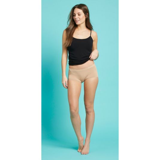 Bamboozld   // Womans Underwear Boyleg // Nude