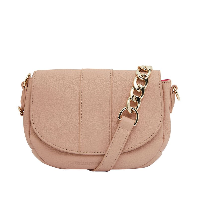 Mini Zara Saddle Bag BISCOTTI